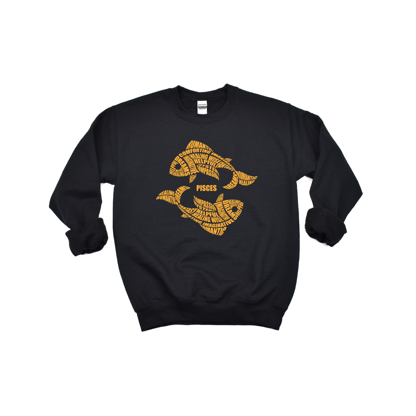Pisces Fish Characteristics Crewneck Sweatshirt — Unisex (S–5X)