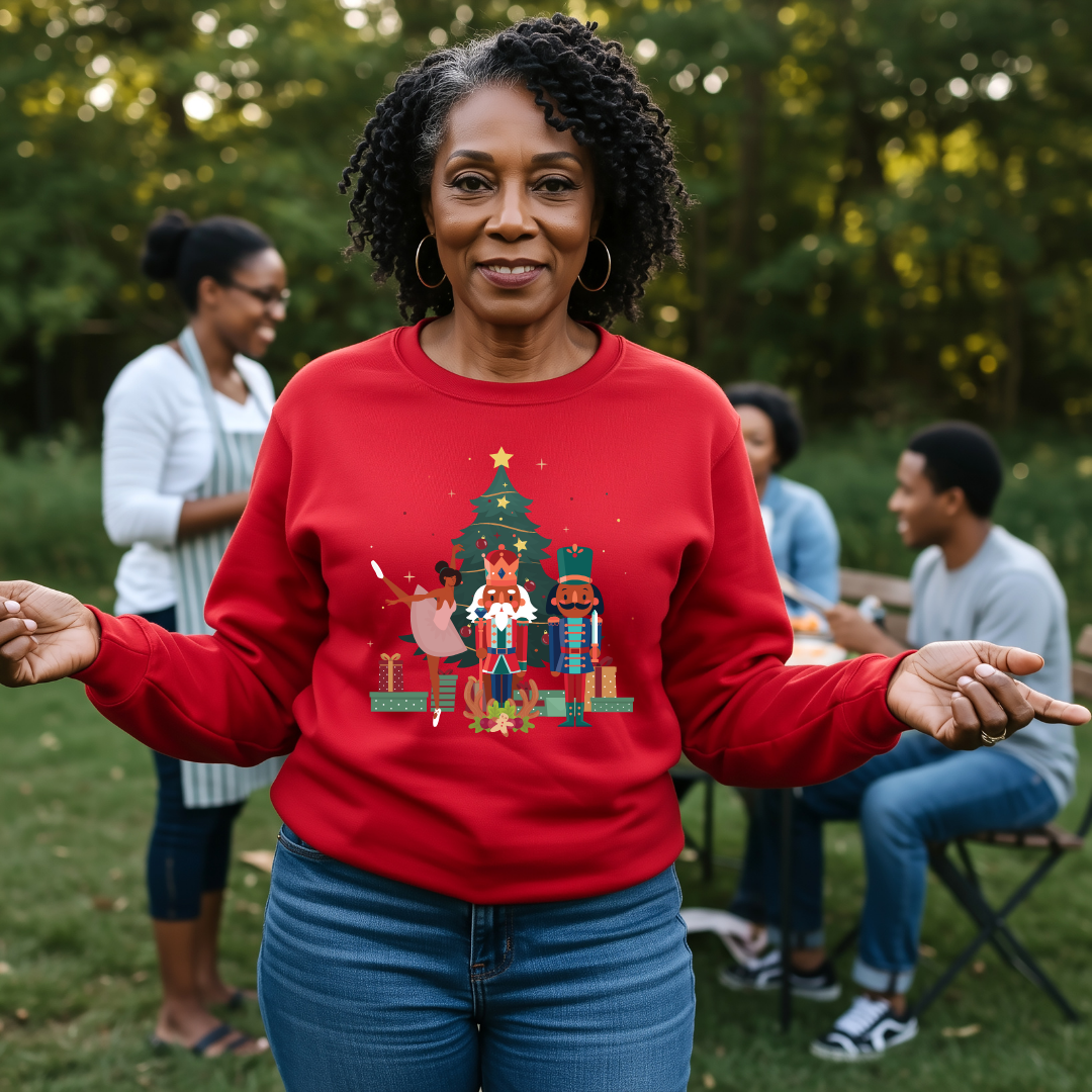 Nutcracker Magic Crew Neck Unisex Adult Sweatshirt
