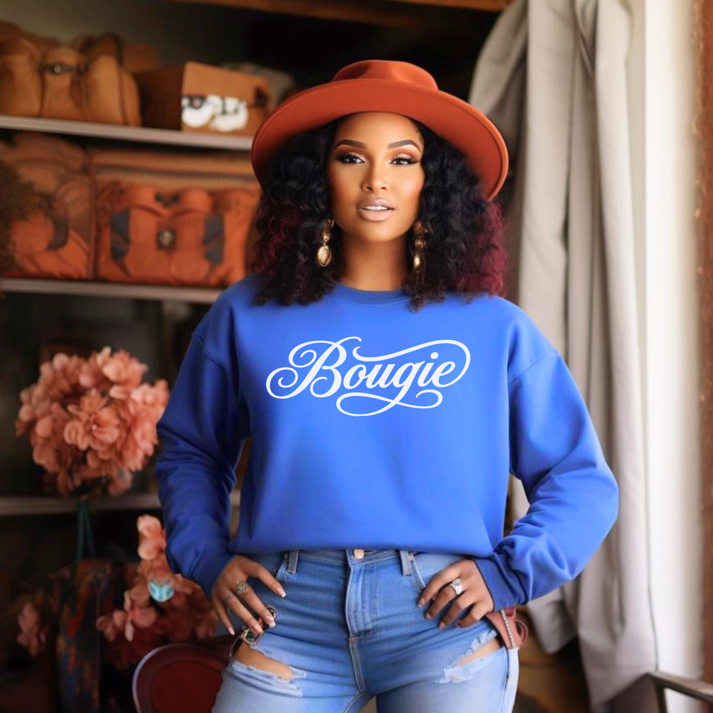 Bougie Unisex Crewneck Sweatshirt