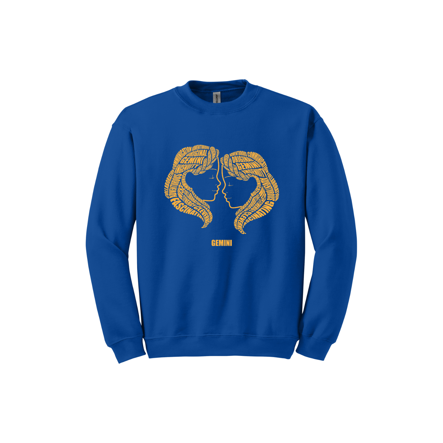 Gemini Twins Characteristics Crewneck Sweatshirt — Unisex (S–5X)