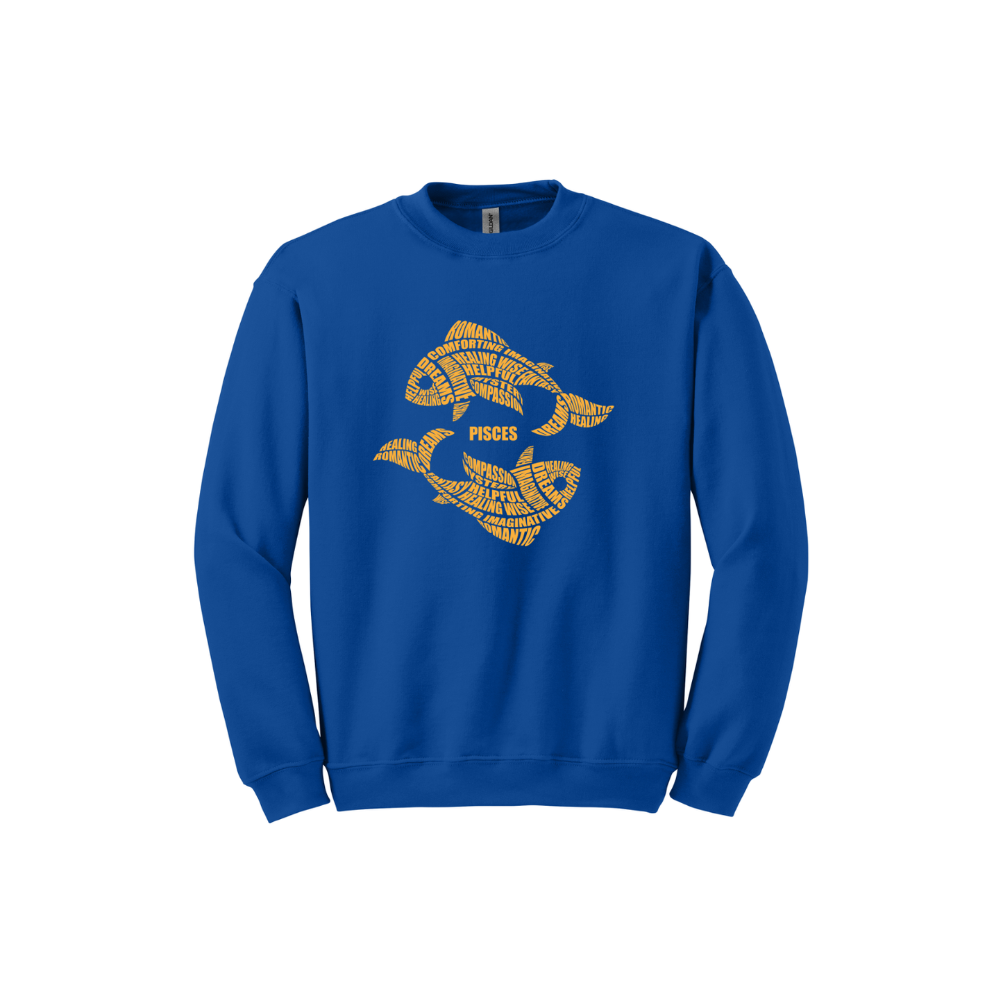 Pisces Fish Characteristics Crewneck Sweatshirt — Unisex (S–5X)