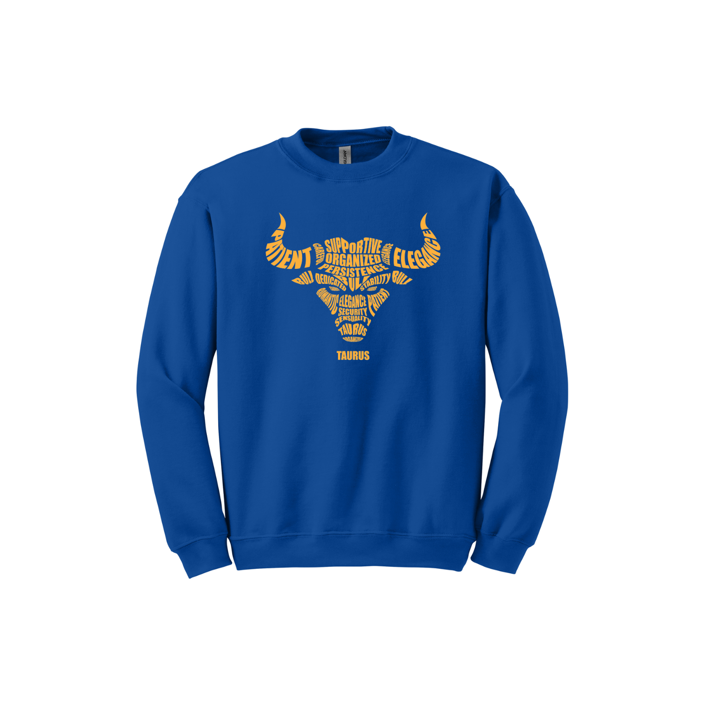 Taurus Bull Characteristics Crewneck Sweatshirt — Unisex (S–5X)