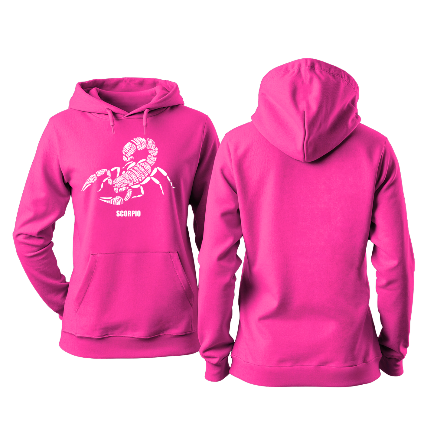 Zodiac Characteristics Hoodie – Pink Edition