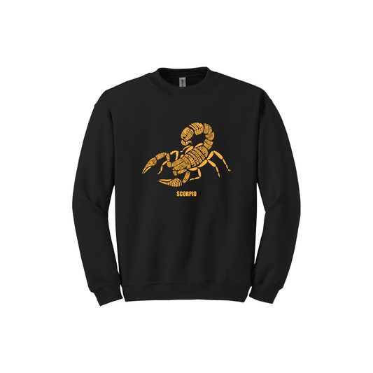 Scorpio Characteristics Crewneck Sweatshirt — Unisex (S–5X)