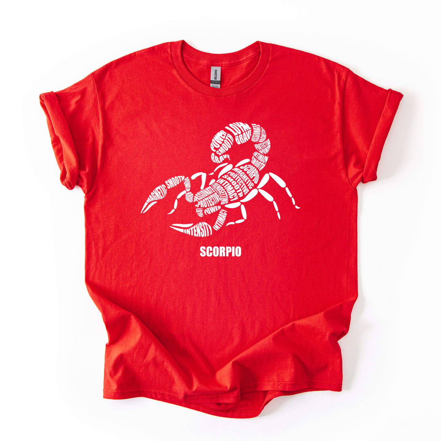 Zodiac Characteristics T-Shirt – Red Edition