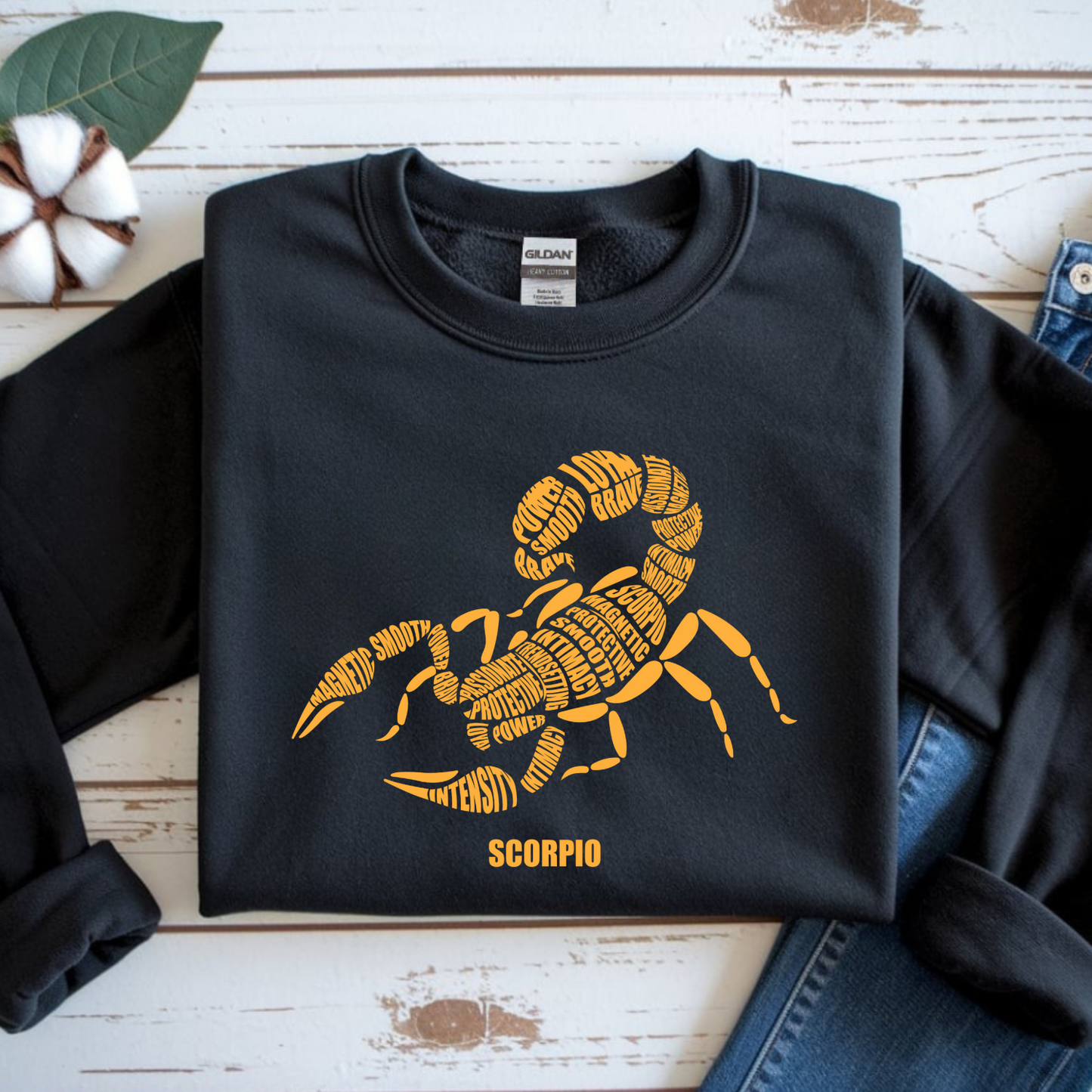 Scorpio Characteristics Crewneck Sweatshirt — Unisex (S–5X)