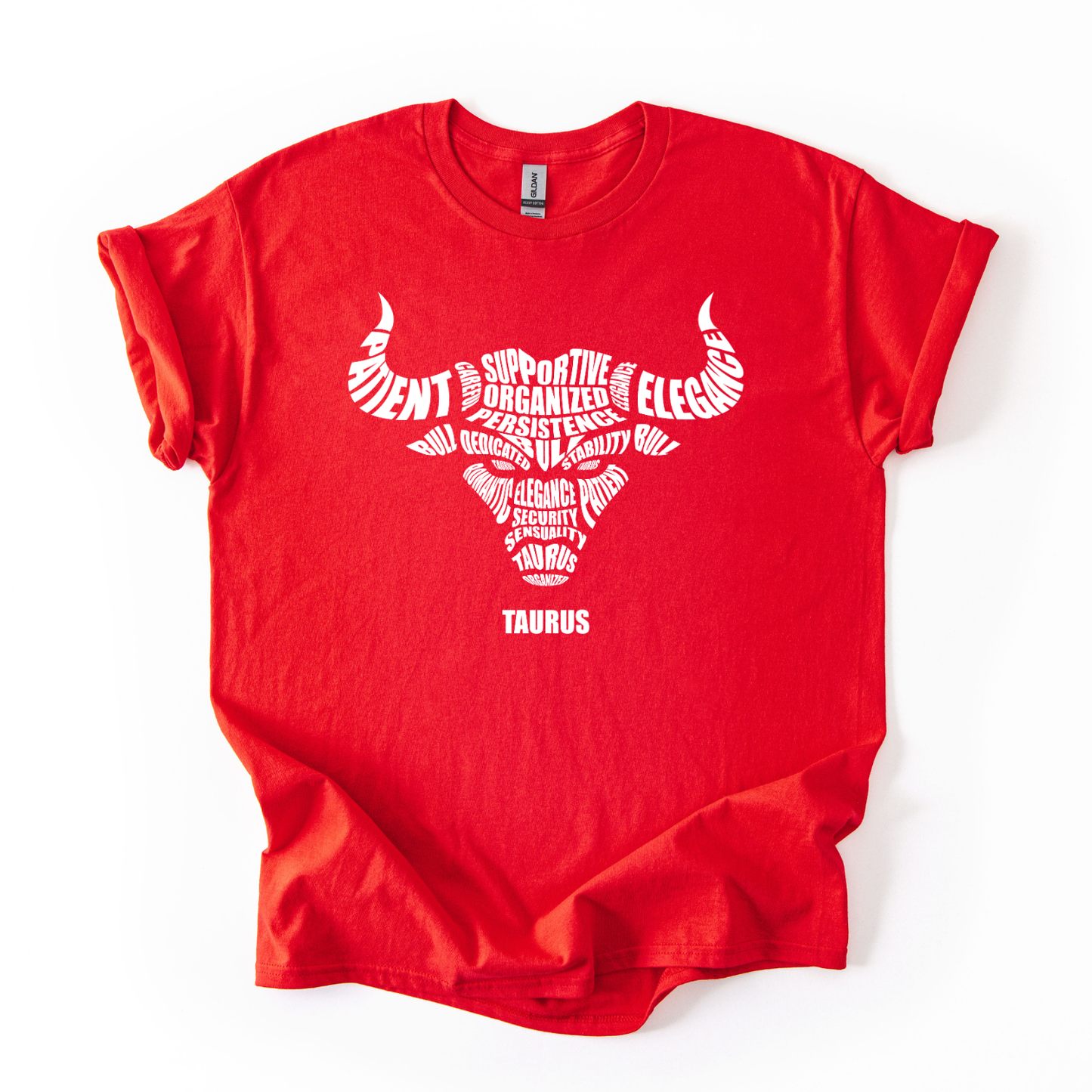 Zodiac Characteristics T-Shirt – Red Edition