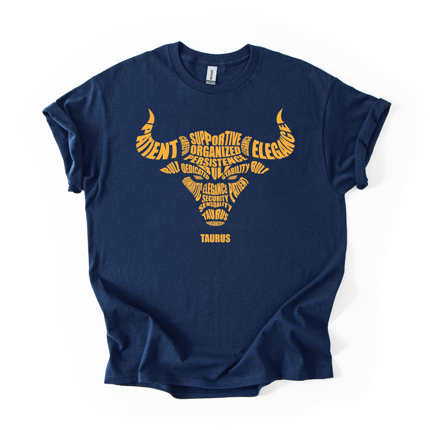 Zodiac Characteristics Navy Blue T-Shirt – All Signs Available