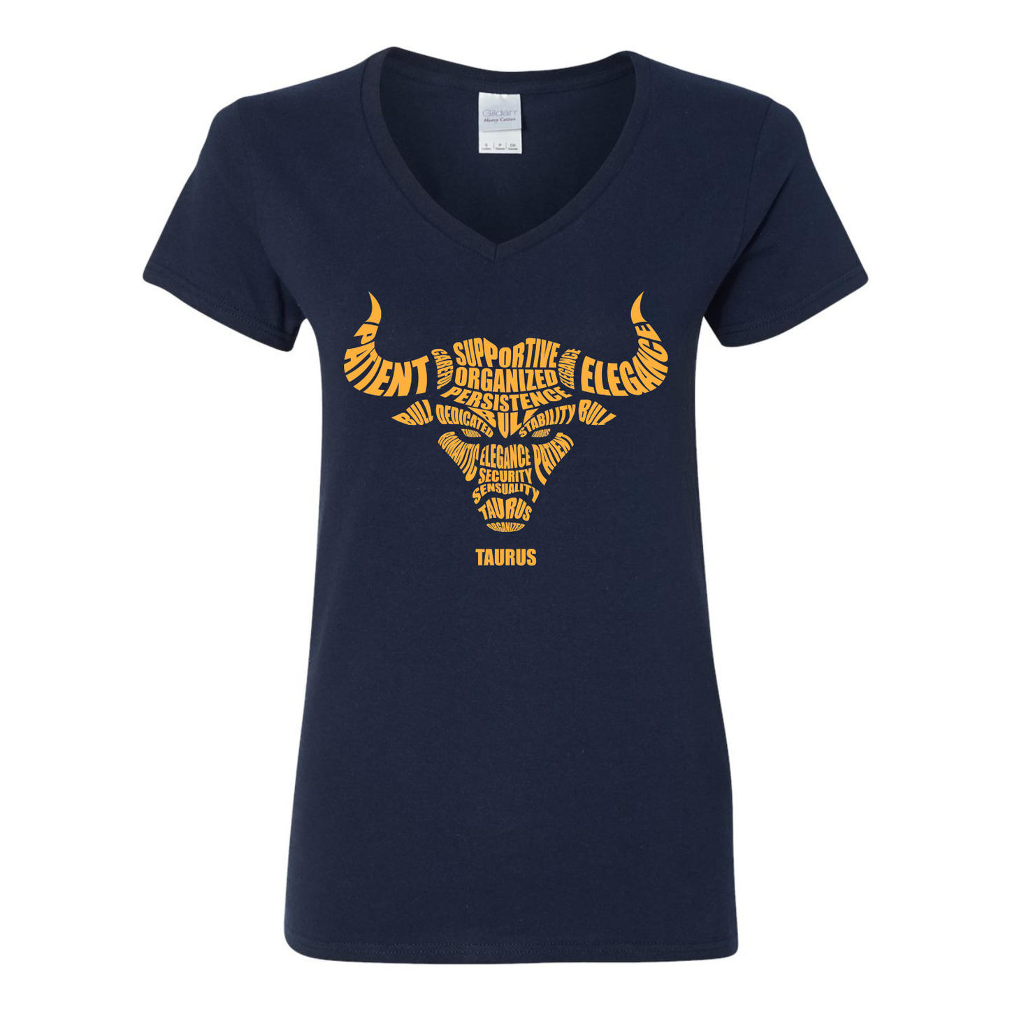 Zodiac Characteristics Navy Blue T-Shirt – All Signs Available
