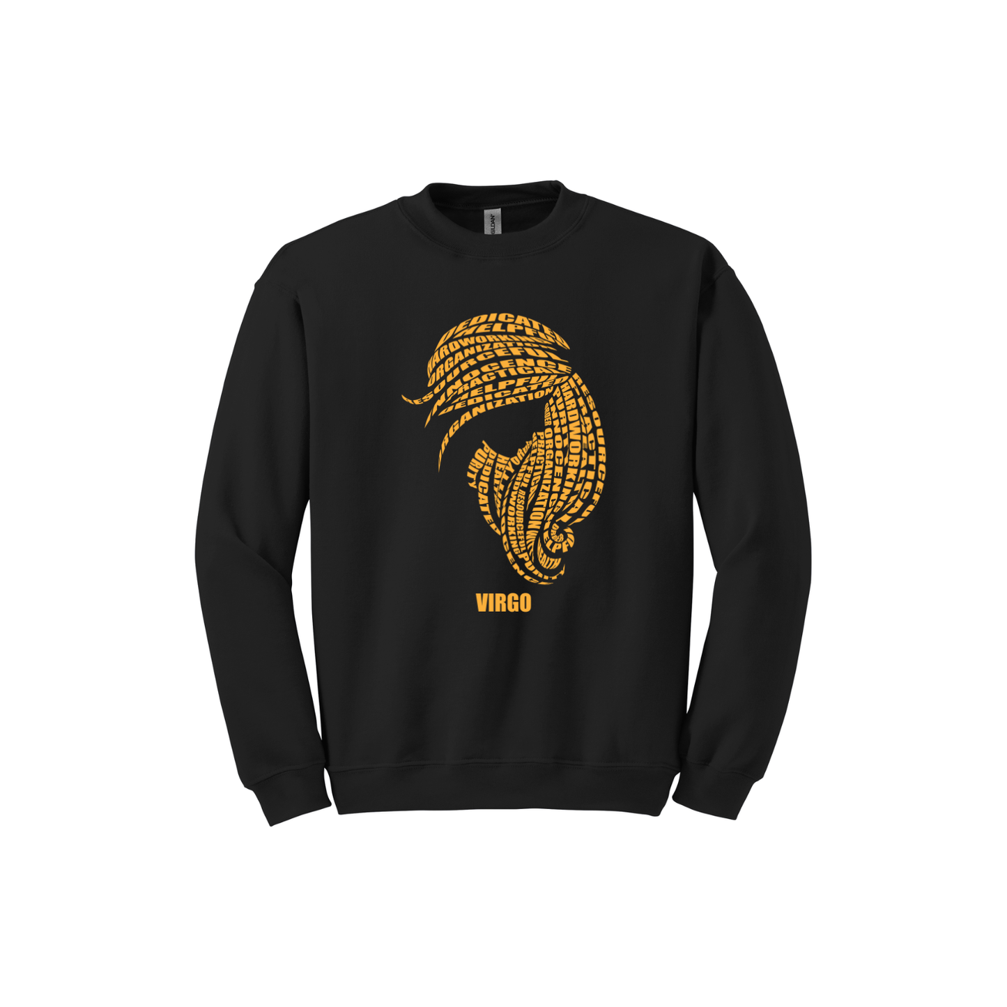 Virgo Characteristics Crewneck Sweatshirt — Unisex (S–5X)