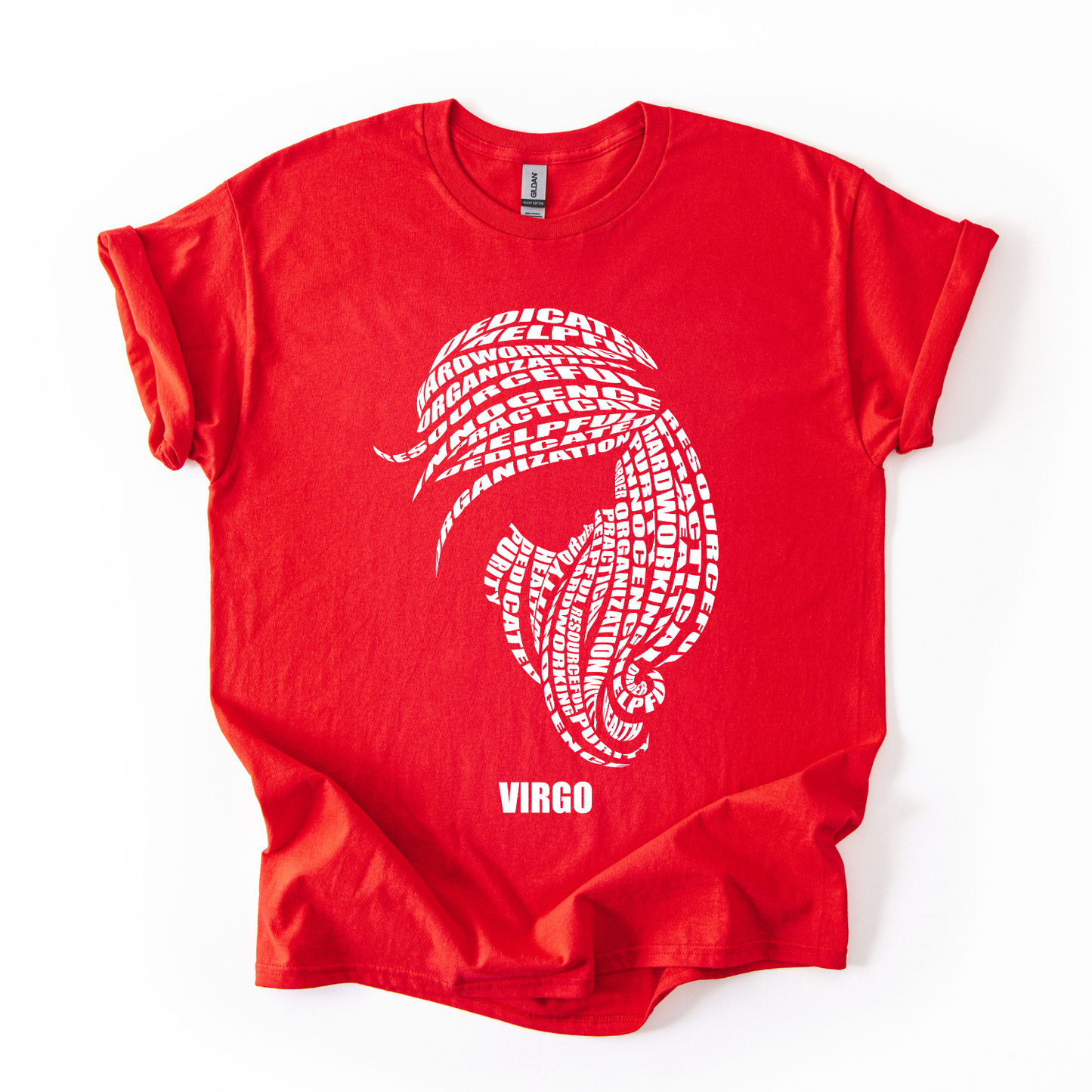 Zodiac Characteristics T-Shirt – Red Edition