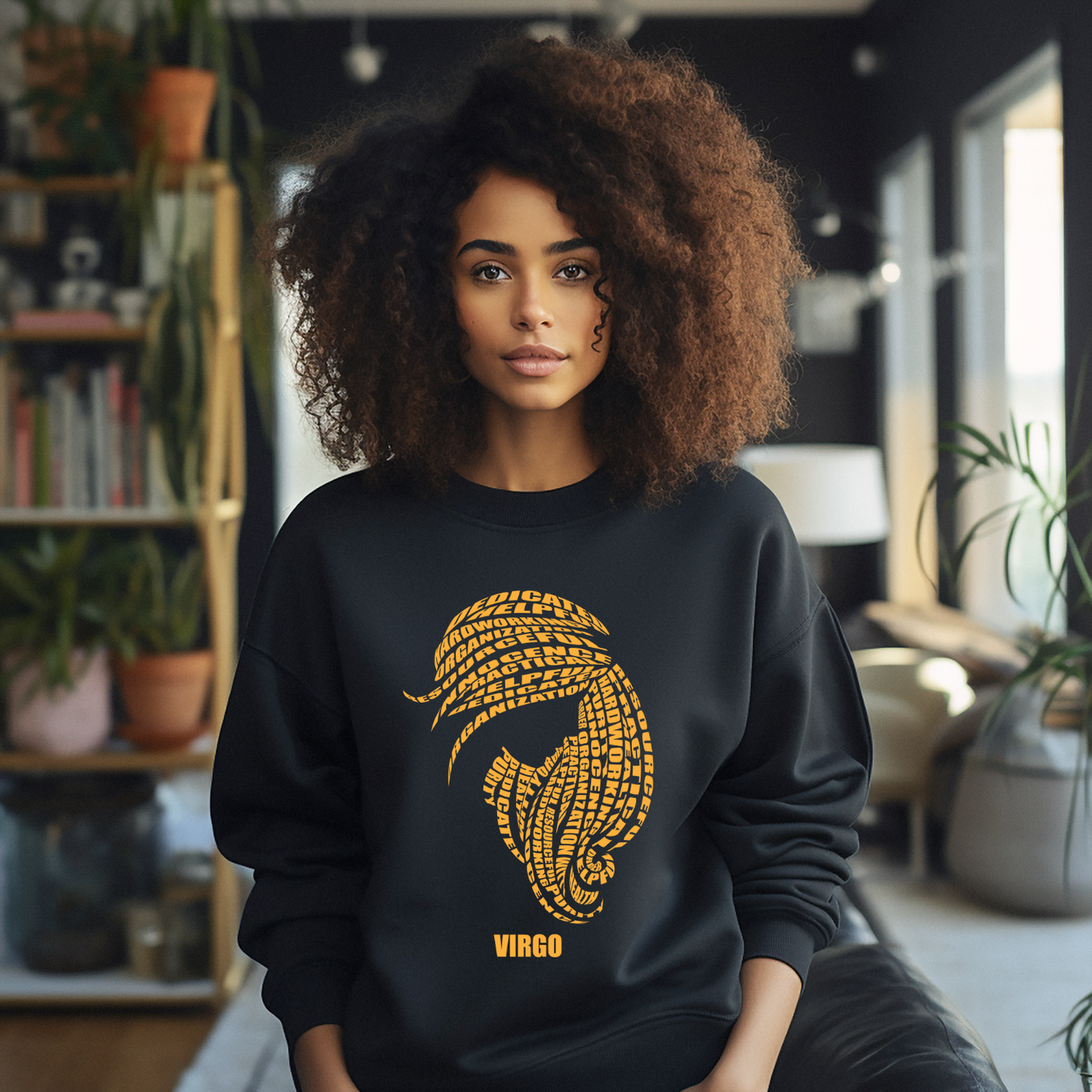 Virgo Characteristics Crewneck Sweatshirt — Unisex (S–5X)