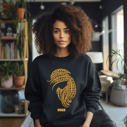 Virgo Characteristics Crewneck Sweatshirt — Unisex (S–5X)