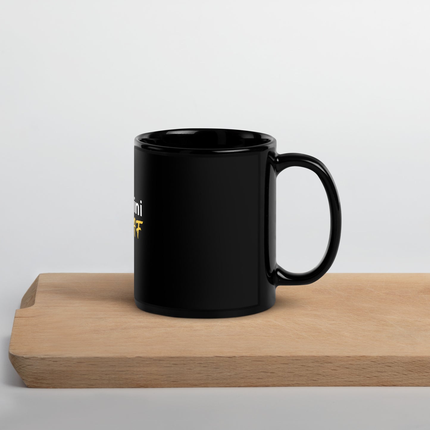 Gemini AF Black Glossy Mug