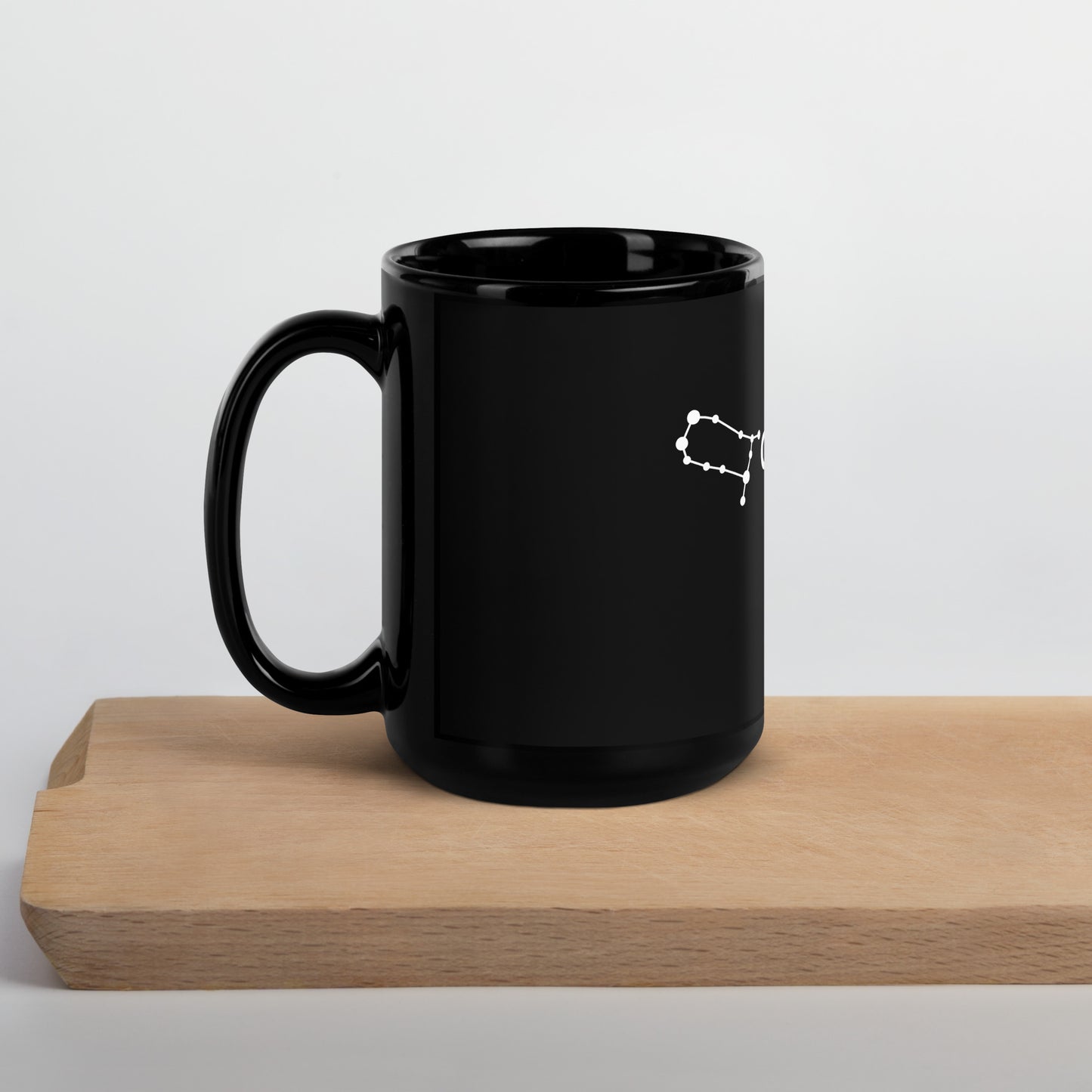 Gemini AF Black Glossy Mug