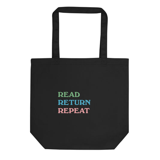 Read Return Repeat Eco Tote Bag