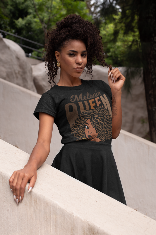 Melanin Queen Unisex t-shirt