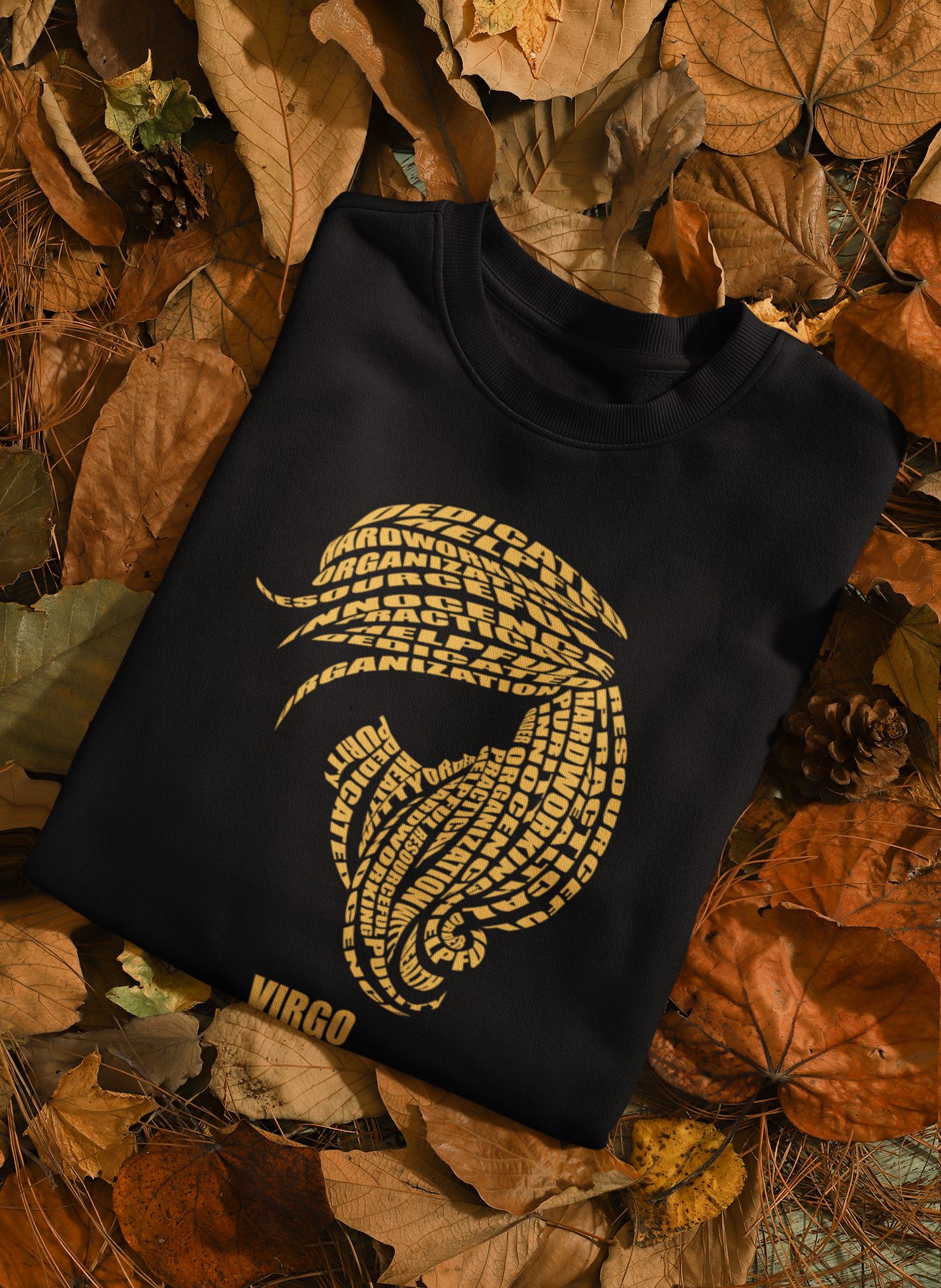 Virgo Characteristics Crewneck Sweatshirt — Unisex (S–5X)