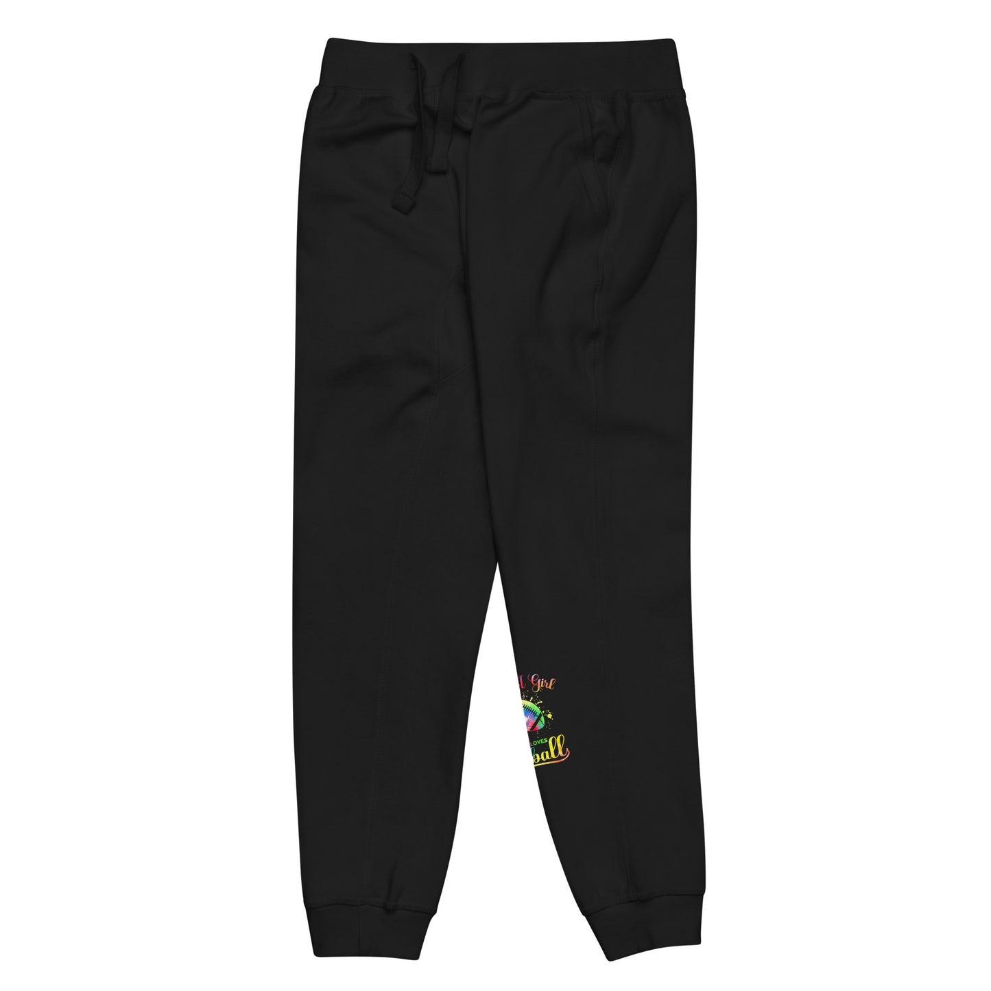 Just A Girl Who Loves Football Unisex fleece sweatpants