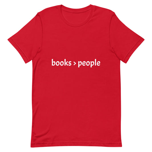 Books > People Unisex t-shirt