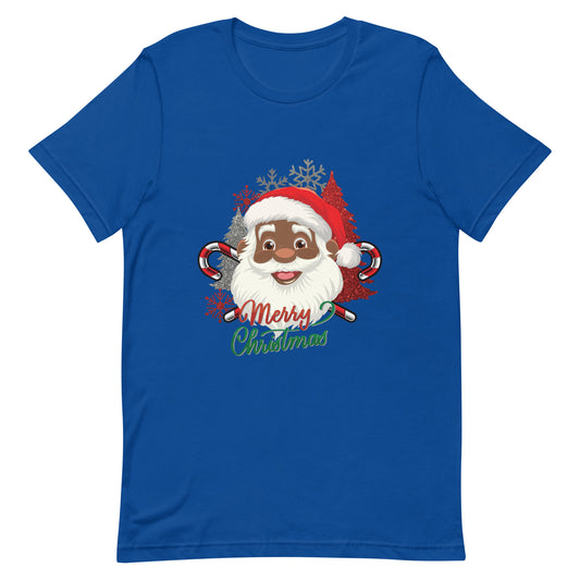 Merry Christmas Red Hat Santa Unisex t-shirt