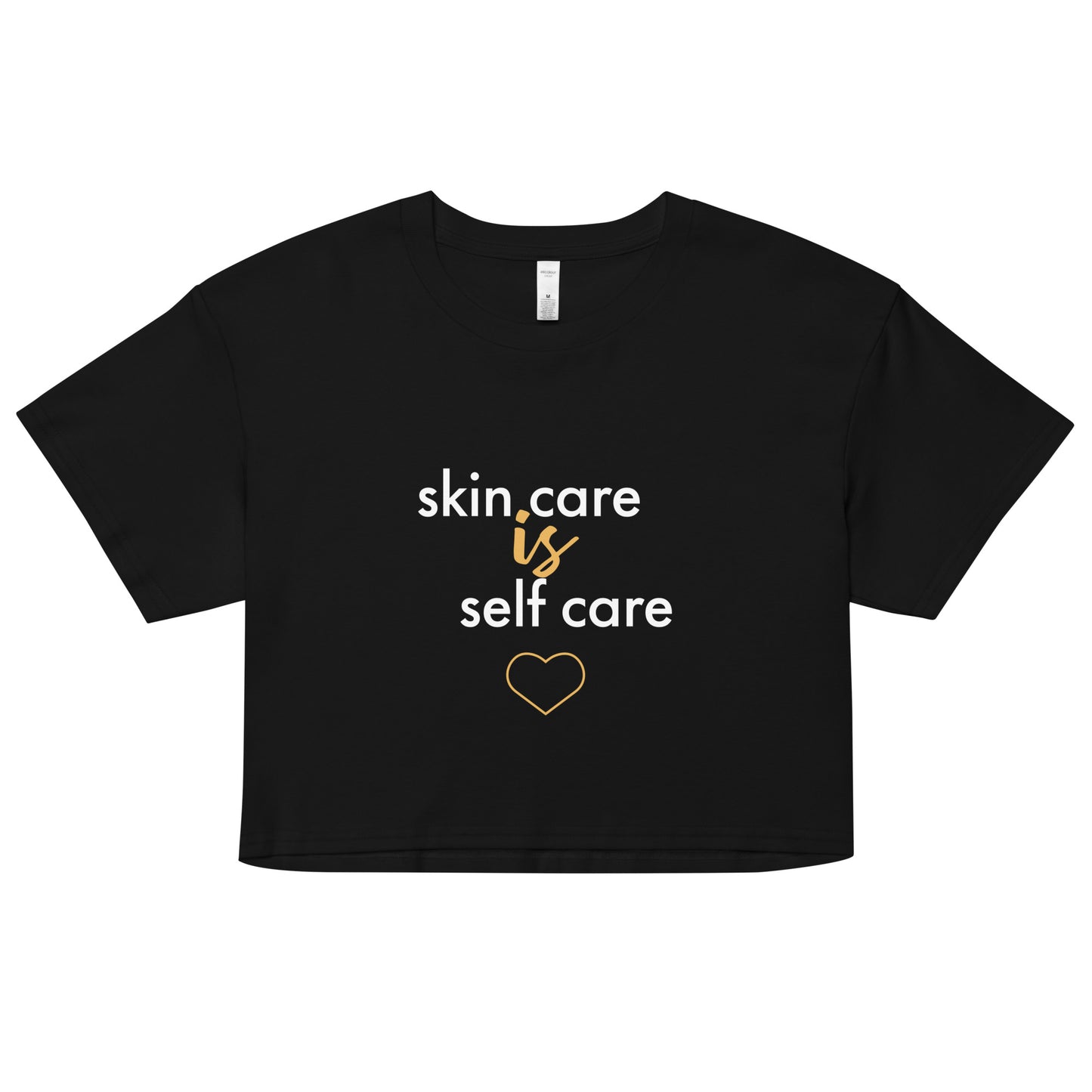 Skin Care Is Self Care Women’s crop top