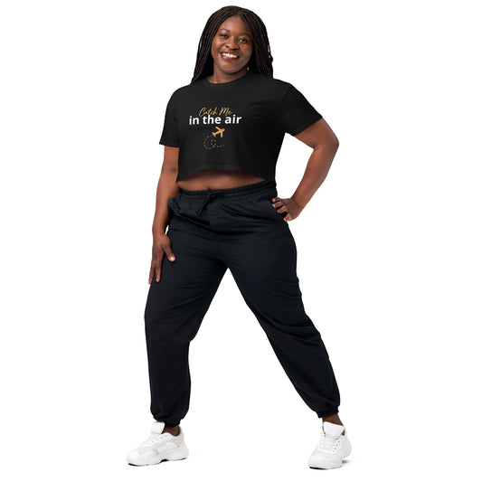 Catch Me in The Air Women’s Crop Top