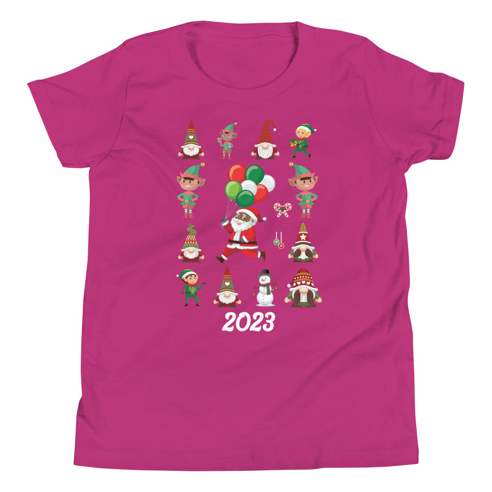 2023 Santa and Friends Youth Short Sleeve T-Shirt