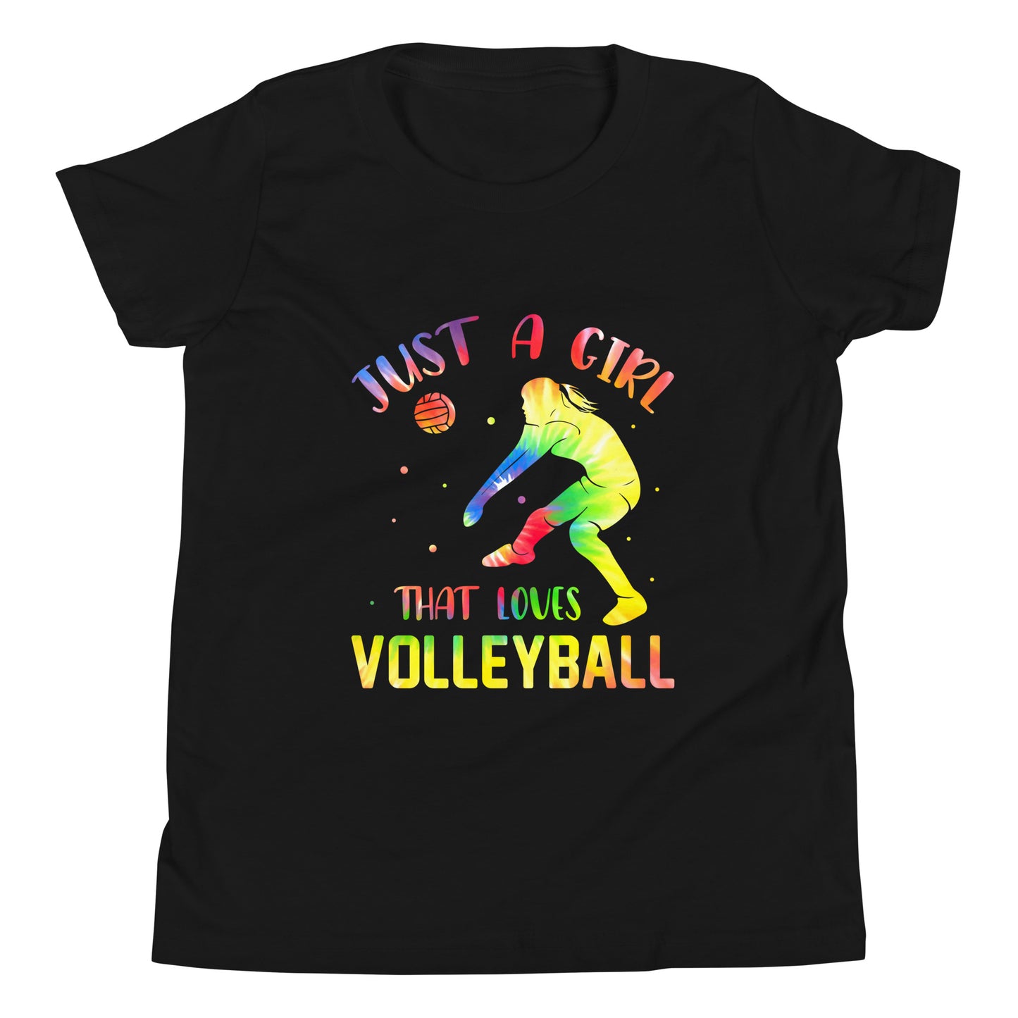 Just A Girl That Loves Volleyball Youth Short Sleeve T-Shirt